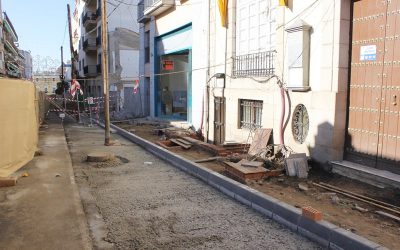 Mañana se cortará el tráfico el tramo de retranqueo de Félix Valverde Lillo