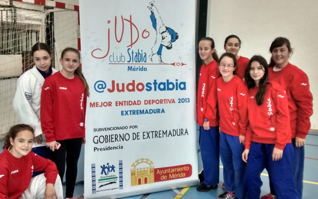 Tres oros para los emeritenses del Stabia en los JUDEX