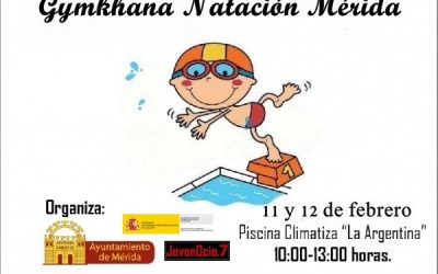 Unos 750 escolares tomarán parte en la Gymkana de natación escolar el miércoles y jueves próximo