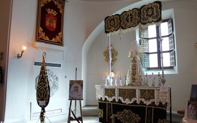 El Parador acoge una exposición de bordados de Fernando González Guillén, fallecido el pasado mes de noviembre