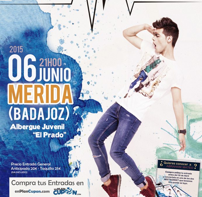 Abraham Mateo y ‘Miguel de Molina, al desnudo’ próximos conciertos en el Albergue juvenil y Palacio de Congresos
