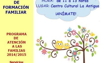El miércoles próximo se celebrará una nueva charla-café para padres y madres, del programa Educando en Igualdad
