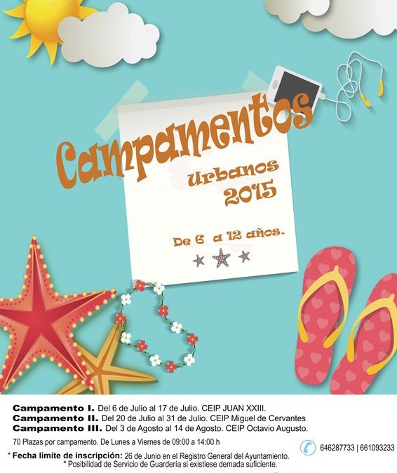 El lunes se abre el plazo de inscripción para los campamentos urbanos del programa  Jovenocio.7