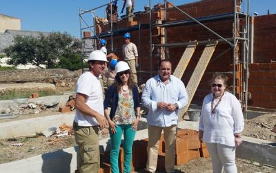 La recreación de la Casa de los Mármoles, estará finalizada en noviembre