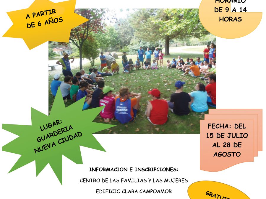 El Plan Urban organiza el primer campamento para jóvenes con discapacidad