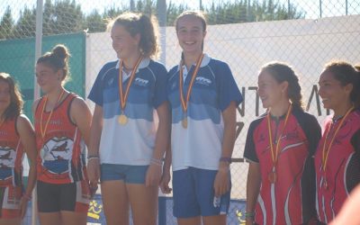 Alba Soriano y Alicia Blanco, Campeonas de la Copa de España de Jóvenes Promesas de Piragüismo