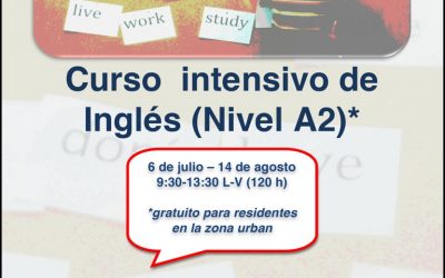 Cursos Intensivos de inglés para fomentar la inserción laboral en la zona Urban