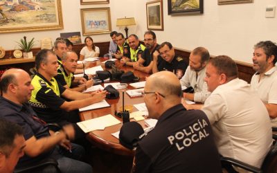 La Mesa de Seguridad de la Policía Local analiza el dispositivo para la Feria