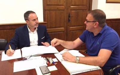 El alcalde impulsa con el director general de Turismo el programa de actos de la Capitalidad Gastronómica 2016