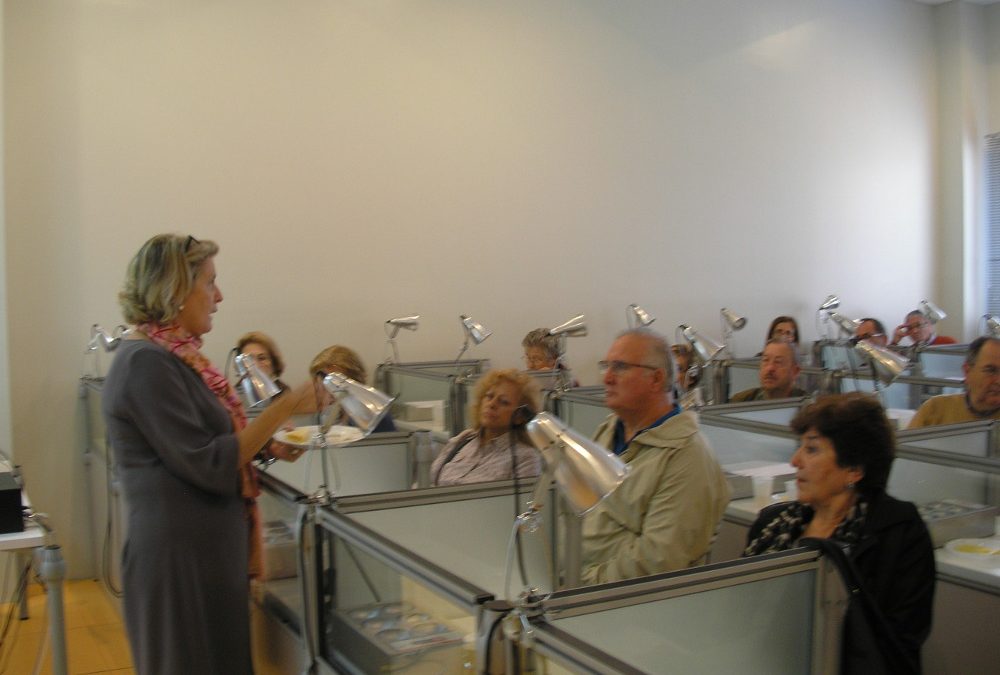Los hogares de mayores participan en las jornadas Explora Sensaciones