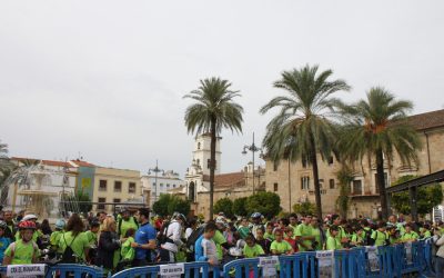 Ochocientos escolares participan en el Día de la Bicicleta