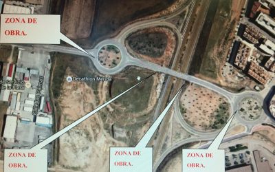 Cortes temporales de acceso al Polígono Industrial El Prado por obras