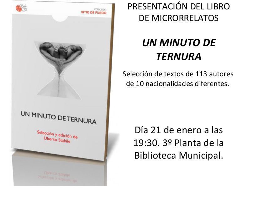Un minuto de ternura; microrrelatos en la biblioteca municipal