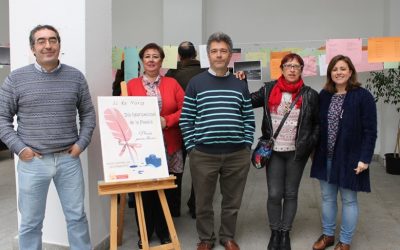 ‘Poesía para llevar’, una instalación artística de trabajadores municipales