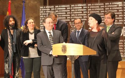 Veronica Forqué, Paloma San Basilio, Estrella Morente, Melani Olivares y Ara  Malikian, en el 62 Festival de Teatro Clásico