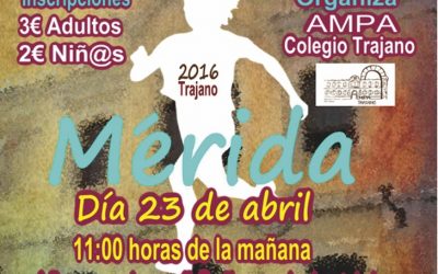 El colegio Trajano organiza el II Cross popular bajo el lema ‘Por una ciudad saludable’
