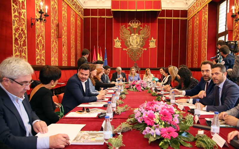 Mérida asiste a la Asamblea de Ciudades Patrimonio, que ha otorgado el Premio Patrimonio 2016 a la Real Fundación de Toledo