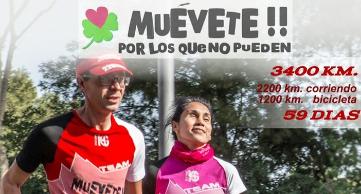 Dos deportistas discapacitados visuales pasarán por Mérida en la Vuelta Solidaria a España