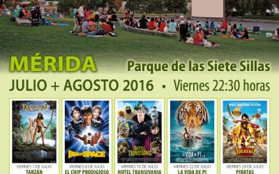 El parque de las VII Sillas proyecta un nuevo ciclo de cine al aire libre