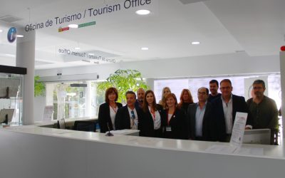 Las nuevas instalaciones de la oficina de turismo se integran en un mismo edificio con la taquilla y la tienda del consorcio