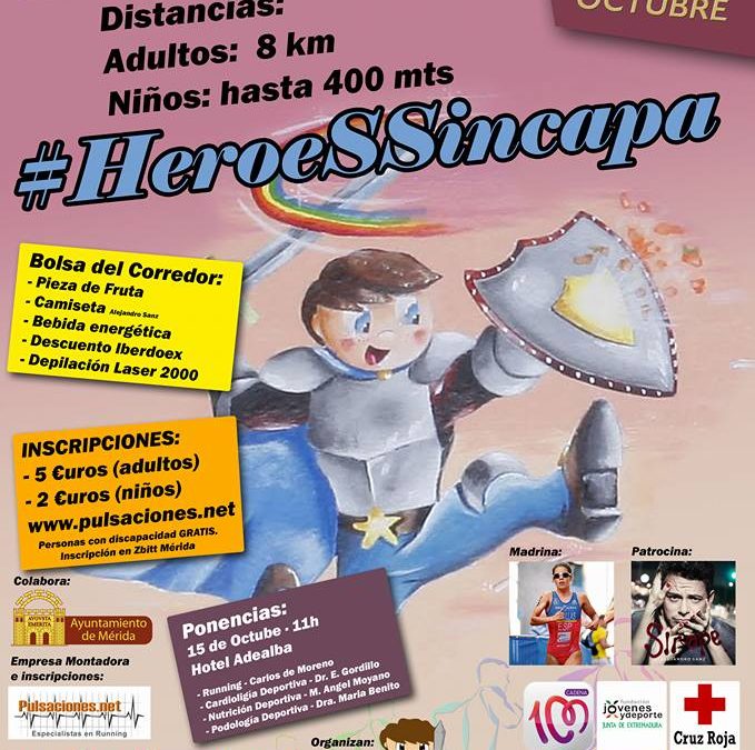 Trescientos inscritos para la carrera popular del domingo Héroes sin capa, como apoyo al deporte inclusivo