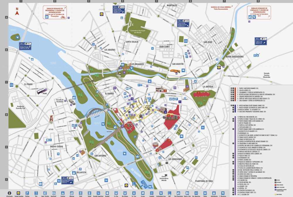 El nuevo plano turístico está ya disponible en la oficina de turismo