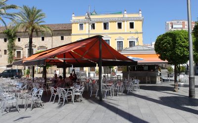 Las obras de los quioscos de la Plaza de España cuentan ya con todas las autorizaciones necesarias para su inicio