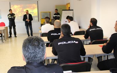 El parque de bomberos celebra una Semana de prevención de incendios en interior