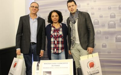 El Conservatorio acoge una masterclass y un concierto del compositor  Jorge Grundman y el pianista Eduardo Frías