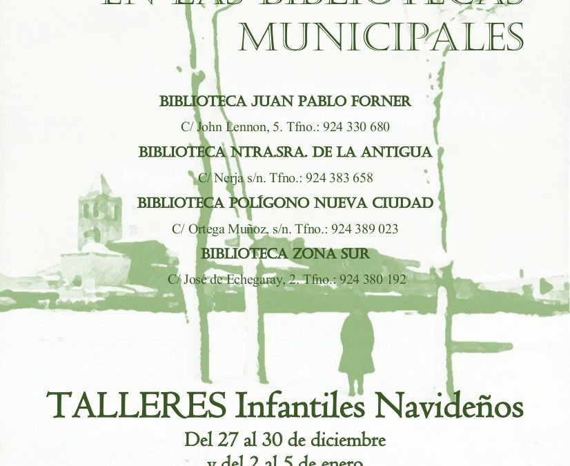 Las bibliotecas municipales celebran la Navidad