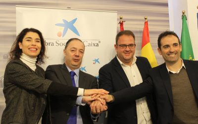 La Obra Social “la Caixa” colabora con las familias del Barrio de San Lázaro en Mérida