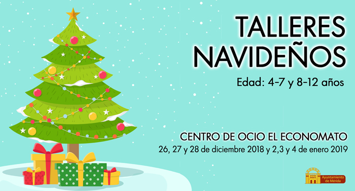 Abierto el plazo para los talleres navideños en el Centro de Ocio El Economato