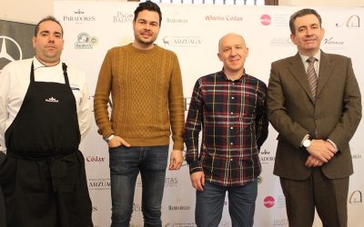 Cena “a cuatro manos” a cargo de los chefs del Parador y A de Arco