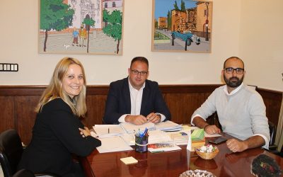 La responsable de la ONU agradece la sensibilidad municipal ante la situación que se vive en Palestina