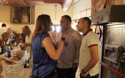 El alcalde recibe a los participantes de la Segunda Jornada del Foro de las Artes Escénicas de Extremadura