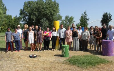 Inaugurado en el Parque de las siete sillas el Monumento a la Diversidad