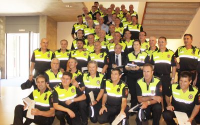 El alcalde anuncia que dotará de más recursos y medios a la Policía Local