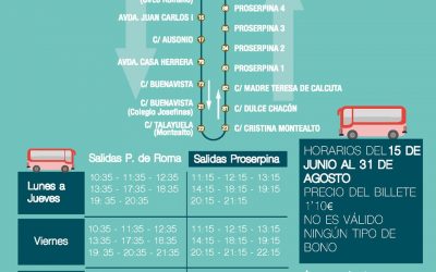 Comienza el servicio de Transporte Urbano a Proserpina