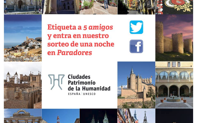 Ser seguidor de las Ciudades Patrimonio en redes sociales puede tener premio este verano