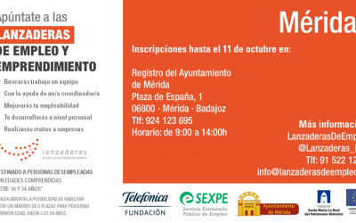 Mérida contará con una Lanzadera de Empleo para mejorar la inserción laboral de 20 personas