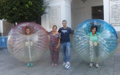Mérida acogerá el primer torneo de Fútbol Burbuja que se realiza en España