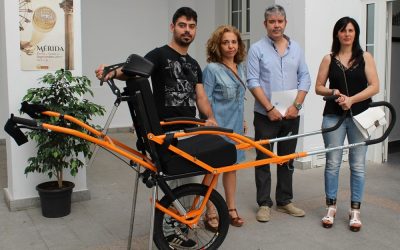 Una ruta dará a conocer una silla adaptada para personas con problemas de movilidad