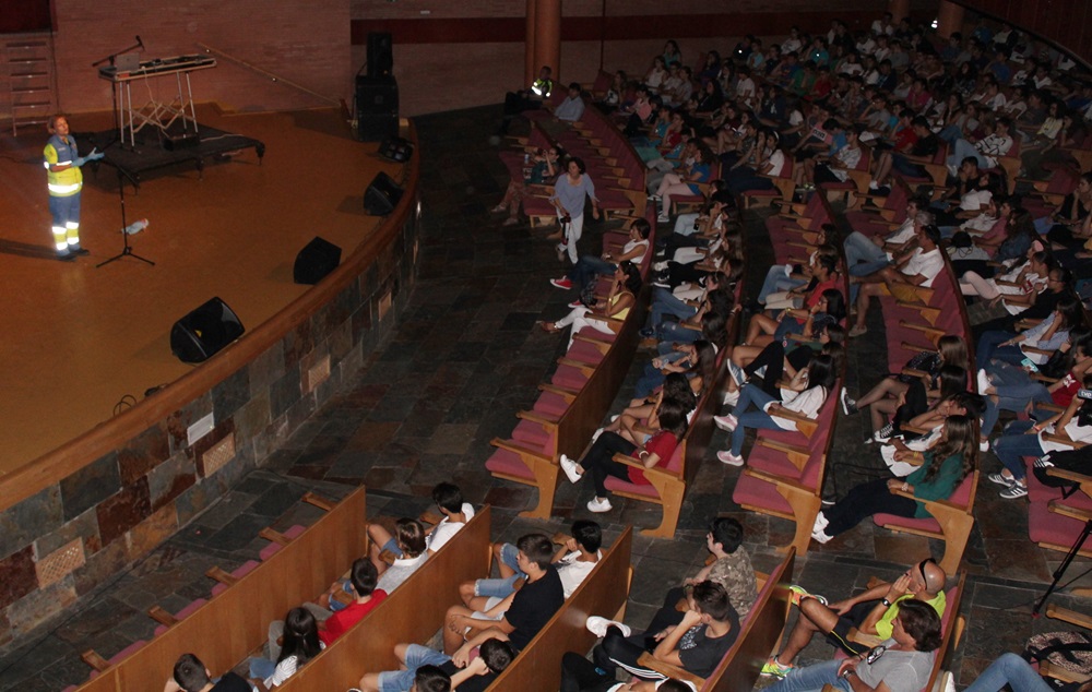 Un momento del Road show en el centro cultural Alcazaba