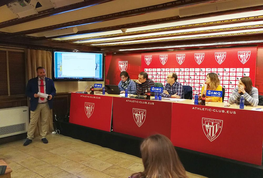Presentado en Bilbao el Congreso Internacional de Peñas del Athletic Club de Bilbao que se celebra en abril en Mérida