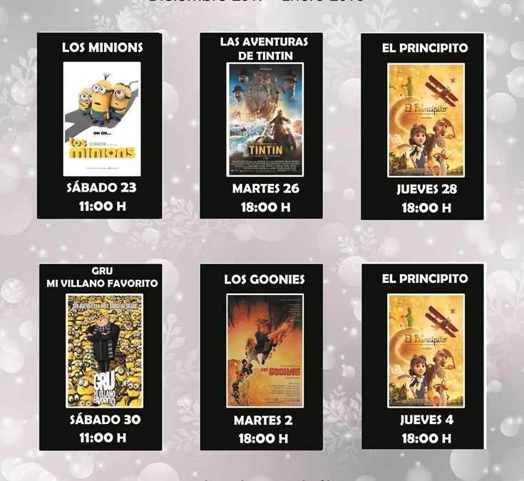 Navidades de cine acercará el cine a los pequeños