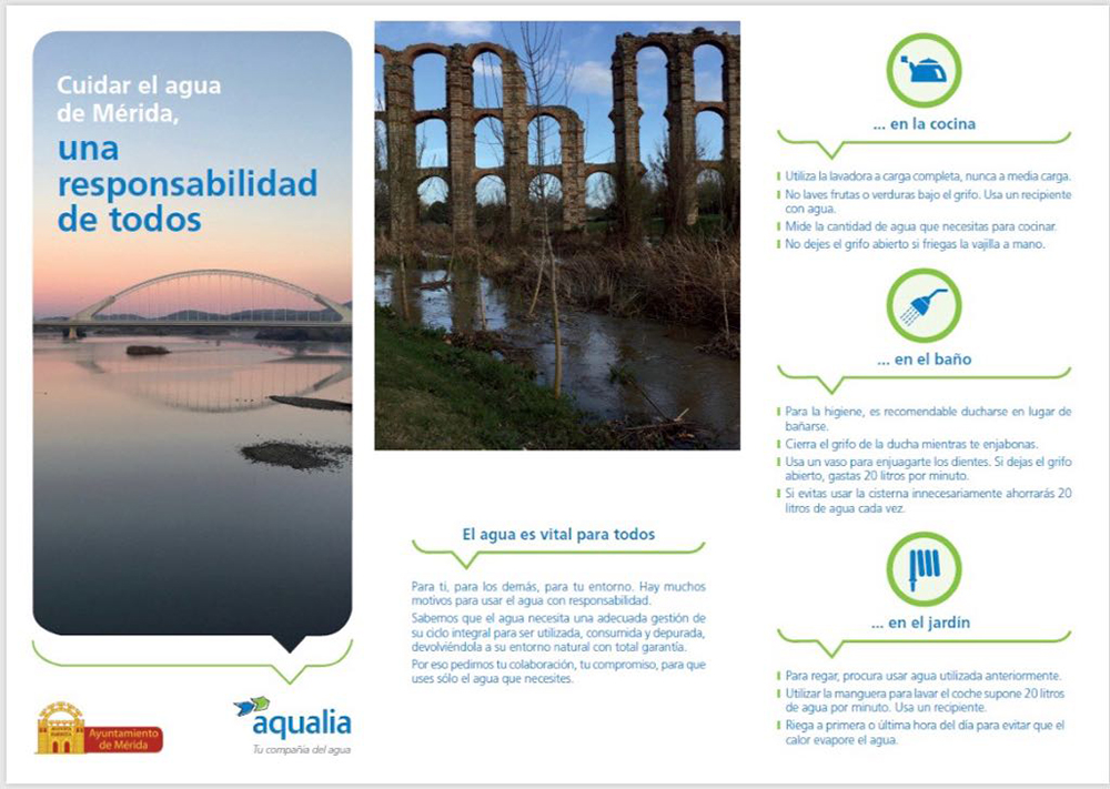 Folleto agua