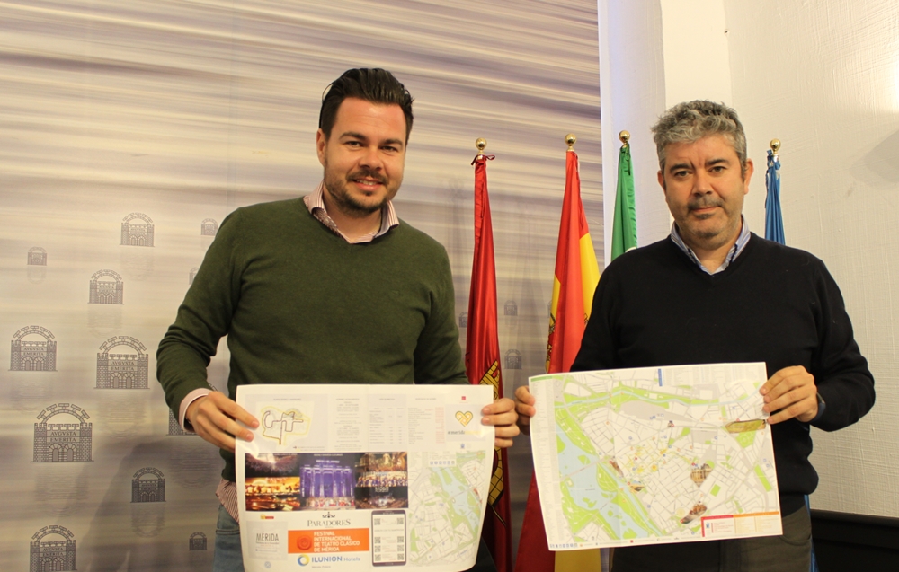 El Ayuntamiento y el Consorcio editan un plano turístico de la ciudad