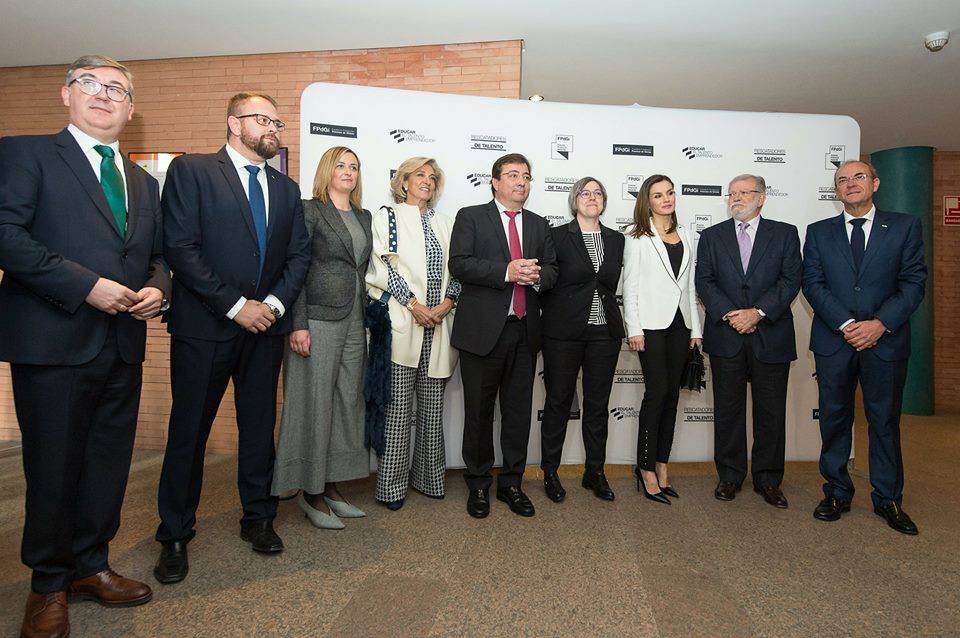 La Reina Letizia asiste en Mérida a la proclamación del premio Artes y Letras de la Fundación Princesa de Girona