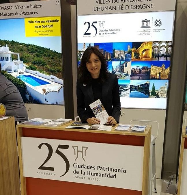 Mérida y las Ciudades Patrimonio de la Humanidad, en el Salón des Vacances de Bruselas