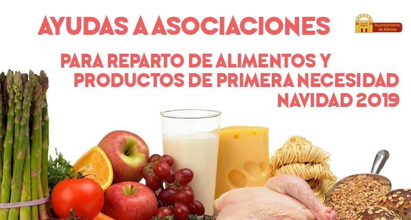 Abierto el plazo para la concesión de Ayudas para Alimentos y Productos de Primera Necesidad por un importe de 16.000 euros
